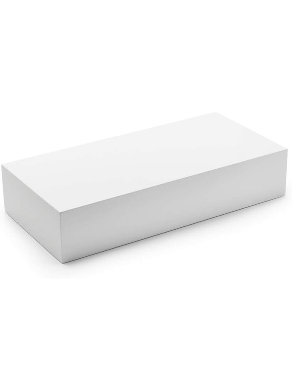 Elegant White Jewelry Display Riser - Showcase Set Holder for Accessories